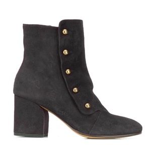 OFFICINE CREATIVE Lou Suede Boots in Black